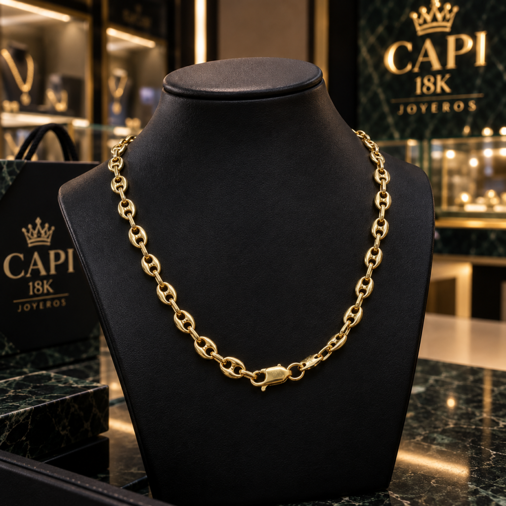 Cadena Gucci en Oro 10K